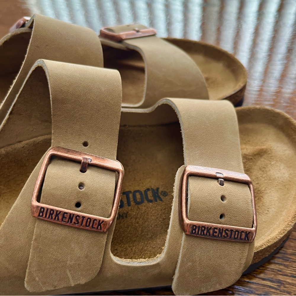 Birkenstock Arizona Khaki Sandals
